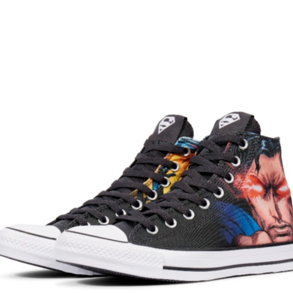 superman converse womens